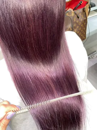 ロング カラー 🦋韓国hair🦋 エクステ店長sakiのヘアスタイル