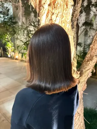 ミディアム カラー backstage青山店所属・山本 瑠虎のヘアスタイル