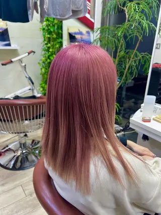 ミディアム カラー カットモデル募集中/ 渋谷/メンズ/アリジのヘアスタイル