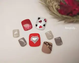 ネイル プライベートサロン Rosy Lilyのネイルデザイン