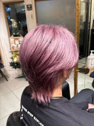 カラー メンズ 鶴谷 麻衣のヘアスタイル