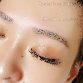 マツエク・マツパ アイブロウ Pucca Fukuokaのマツエク・マツパデザイン