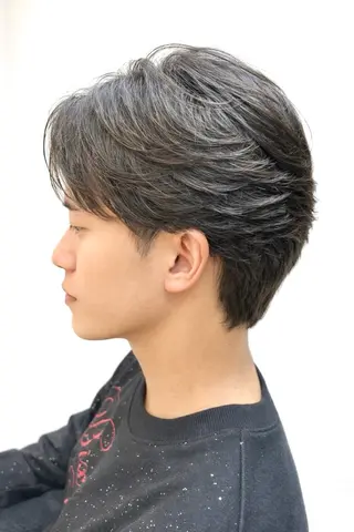 ショート メンズ メンズ特化/パーマ/ 髪質改善　高野奨馬のヘアスタイル