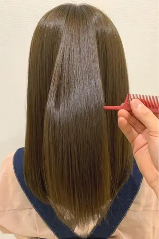 セミロング カラー 【悩み解決!美髪へ】 店長 平間 響のヘアスタイル