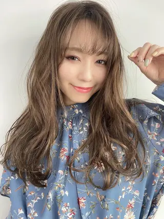 ロング ルービック 奈良のヘアスタイル