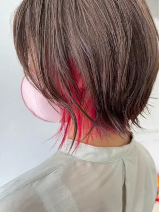 ショート 中顔面短縮 顔まわり新田大翔のヘアスタイル