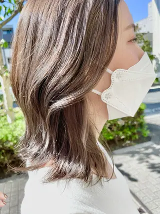ミディアム 🦋NAKAMURA 🦋のヘアスタイル
