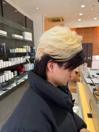 ショート wil西宮レイヤー 西村徹のヘアスタイル
