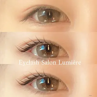 マツエク・マツパ Lumiére SAKURAのマツエク・マツパデザイン