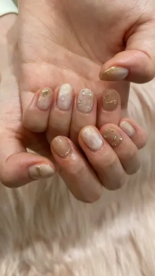 ネイル crystal ⭐︎ colorのネイルデザイン