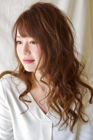 セミロング カラー ROSSO春日部店 /髪質改善/カワムラのヘアスタイル