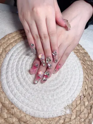ネイル M🌷nail 長さだし専門店のネイルデザイン
