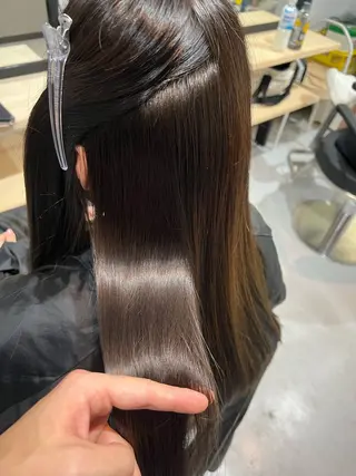 ロング Teru Babaのヘアスタイル