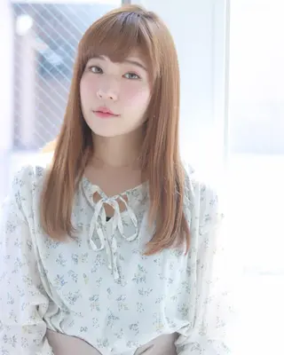 ロング 柳澤 興輝のヘアスタイル