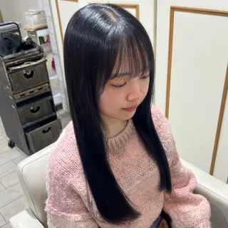 ロング カラー モデル募集 セイノチヒロのヘアスタイル