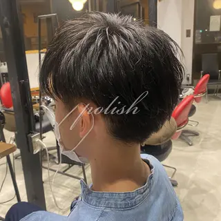 ショート メンズ わたなべ りょうのヘアスタイル