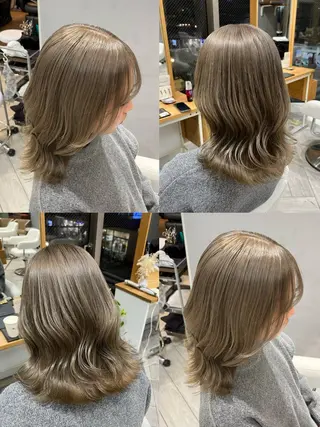 セミロング カラー AVANCE. chisatoのヘアスタイル