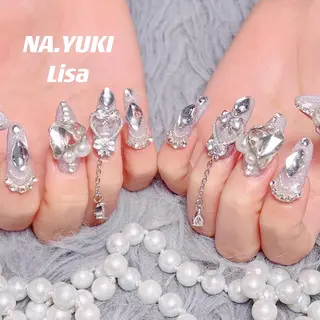 ネイル ロング ナユキNA.YUKI 池袋店のネイルデザイン