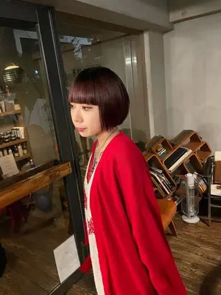 ショート 縮毛矯正/髪質改善 RENのヘアスタイル