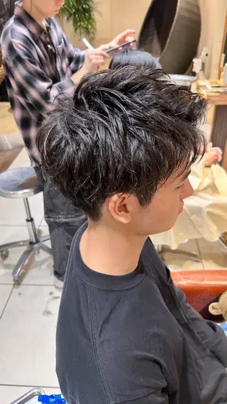 ショート メンズ 新宿/メンズパーマ/ メンズ特化/和田瑞生のヘアスタイル