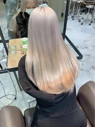 ロング カラー 坂口 誠弥のヘアスタイル