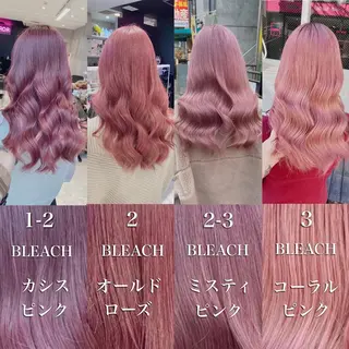 セミロング カラー ヘアアレンジ 🩶【推しハイトーン 】yuzu🩶のヘアスタイル