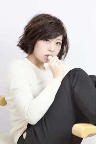ショート カラー ヘアアレンジ 【滝川市 美容師】 髙橋昌也のヘアスタイル