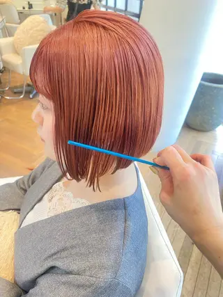 ショート カラー 増井 彩乃のヘアスタイル