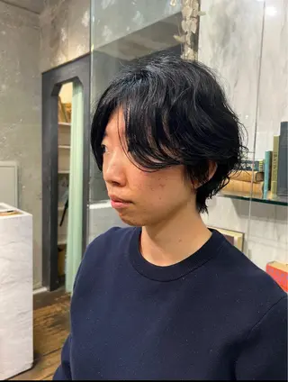 ショート パーマ 松井美樹/似合わせ ガーリー・韓国のヘアスタイル