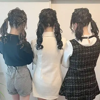 ヘアアレンジ ヘアメイク MEGUのヘアスタイル