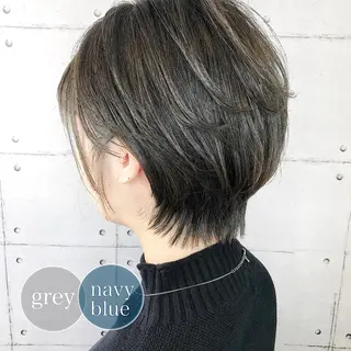 ショート カラー 美髪専門サロン kazuのヘアスタイル