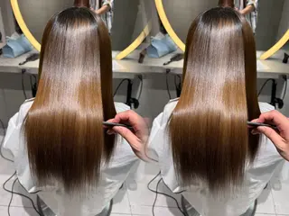 セミロング 縮毛矯正/髪質改善 🌟本郷壮一郎のヘアスタイル