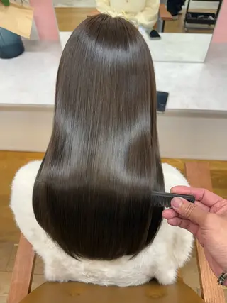 ロング カラー 吉田 裕太朗のヘアスタイル