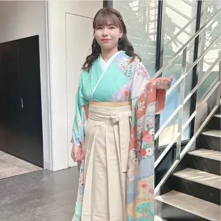 ロング カラー パーマ ヘアアレンジ stylist 🌸 kana.のヘアスタイル
