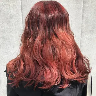 セミロング カラー カラー職人 なかもと たつひろのヘアスタイル