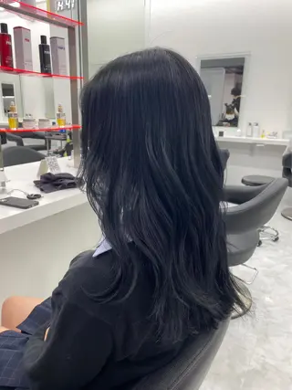 ロング カラー men's特化 値段以上の仕上がりにのヘアスタイル