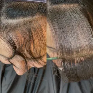 パーマ 髪質改善/白髪ぼかし /ブリーチ/ヨナミネのヘアスタイル