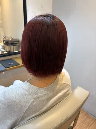 カラー 韓国ヘアー🇰🇷 MIWAのヘアスタイル