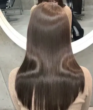 ロング 光岡 玲遠のヘアスタイル