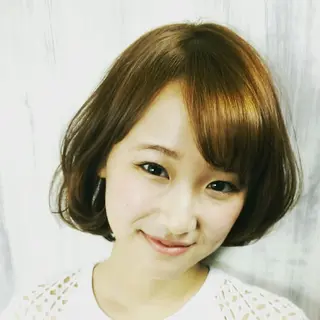 ミディアム ★竹本 千春★のヘアスタイル