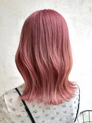 セミロング カラー muscali♡ 原宿.表参道のヘアスタイル