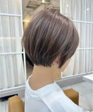 ショート 中顔面短縮 顔まわり新田大翔のヘアスタイル