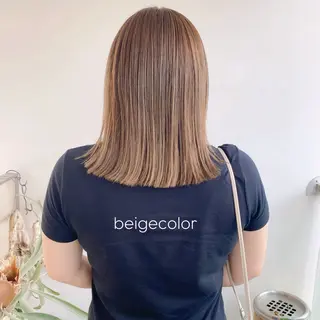ミディアム カラー 中屋恵美🎨 Designカラーのヘアスタイル