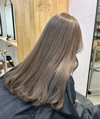 ロング じゅわっと暖色カラー 🍊Moemiのヘアスタイル