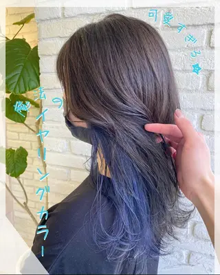 ミディアム カラー 渋谷/ボブ×髪質改善 輝来のヘアスタイル