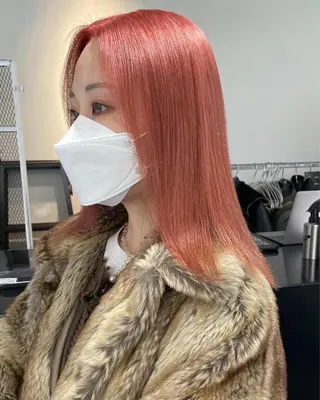 セミロング カラー パーマ ヘアアレンジ メンズ キッズ ネイル マツエク・マツパ アイブロウ 艶ハイトーン/ヘア アレンジAYAKAのヘアスタイル