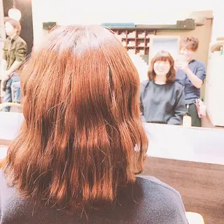 ミディアム 前之園 ひかるのヘアスタイル