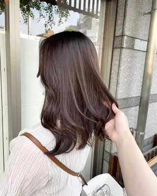 セミロング カラー 🫧ヒシダアキ taboo.i🫧のヘアスタイル