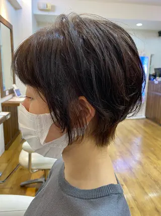 ショート 若林 亜季のヘアスタイル