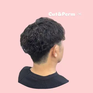 パーマ メンズ ミニモ限定価格！ ムウミのヘアスタイル